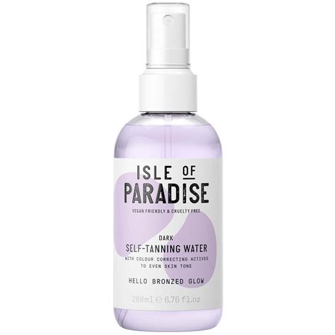 isle of paradise dark tanning water